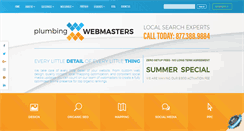 Desktop Screenshot of plumbingwebmasters.com